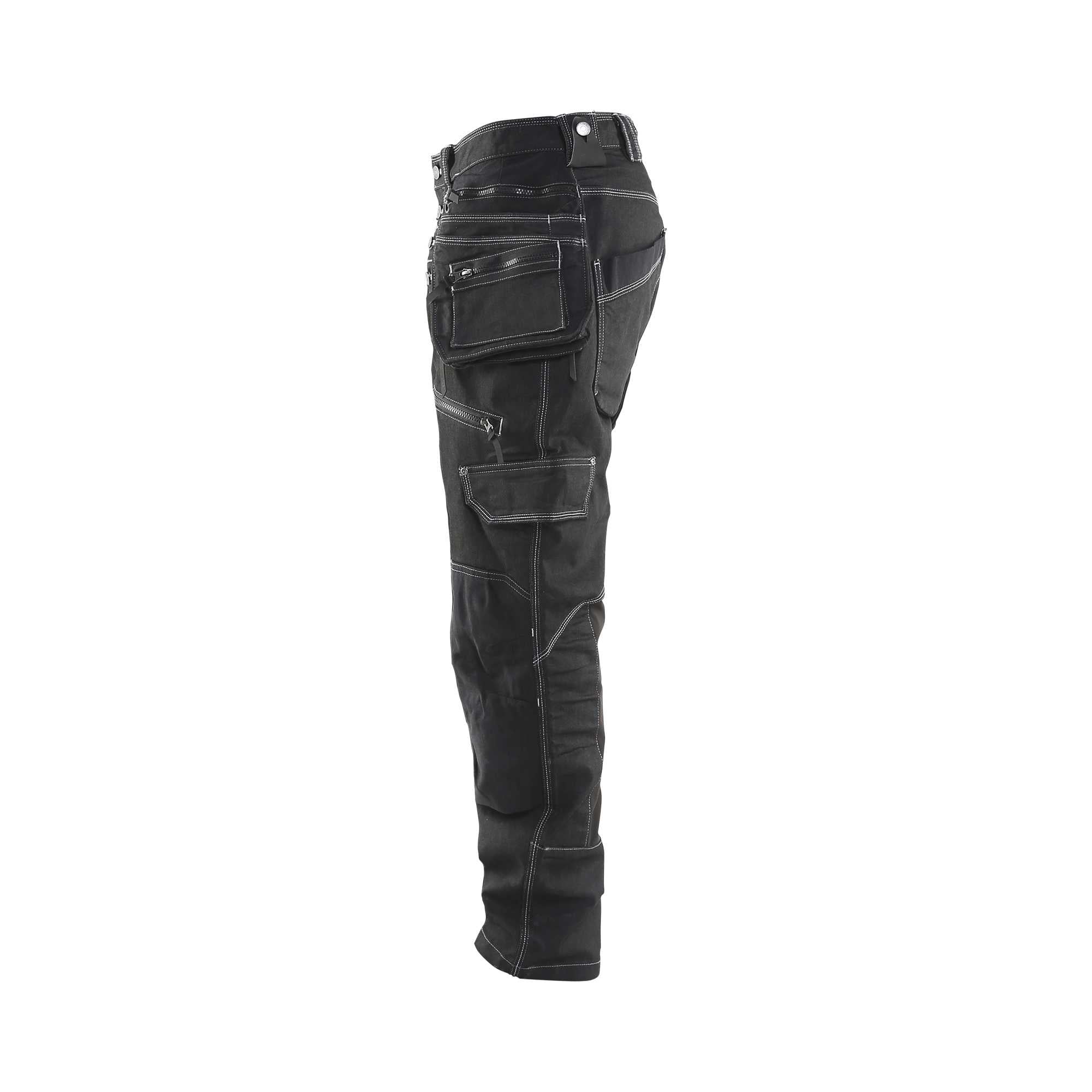 BLAKLADER 19991141 | Craftsman Trousers Stretch X1900 Work Trousers Men - Cordura Denim